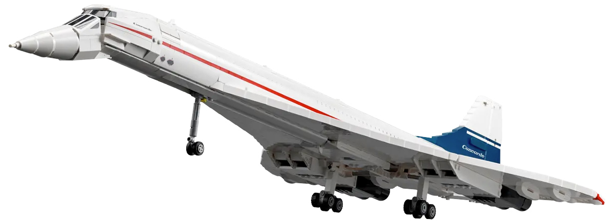 LEGO Concorde Supersonic Airliner with 2,083 pieces