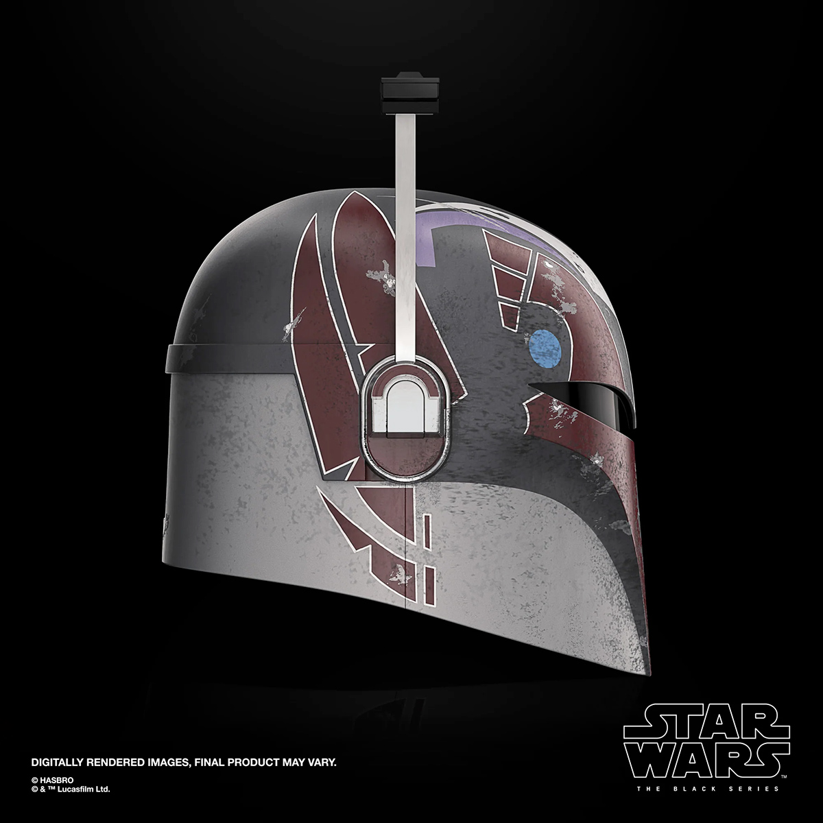 Mandalorian Sabine Wren Helmet with LED Star Wars Series: Ahsoka