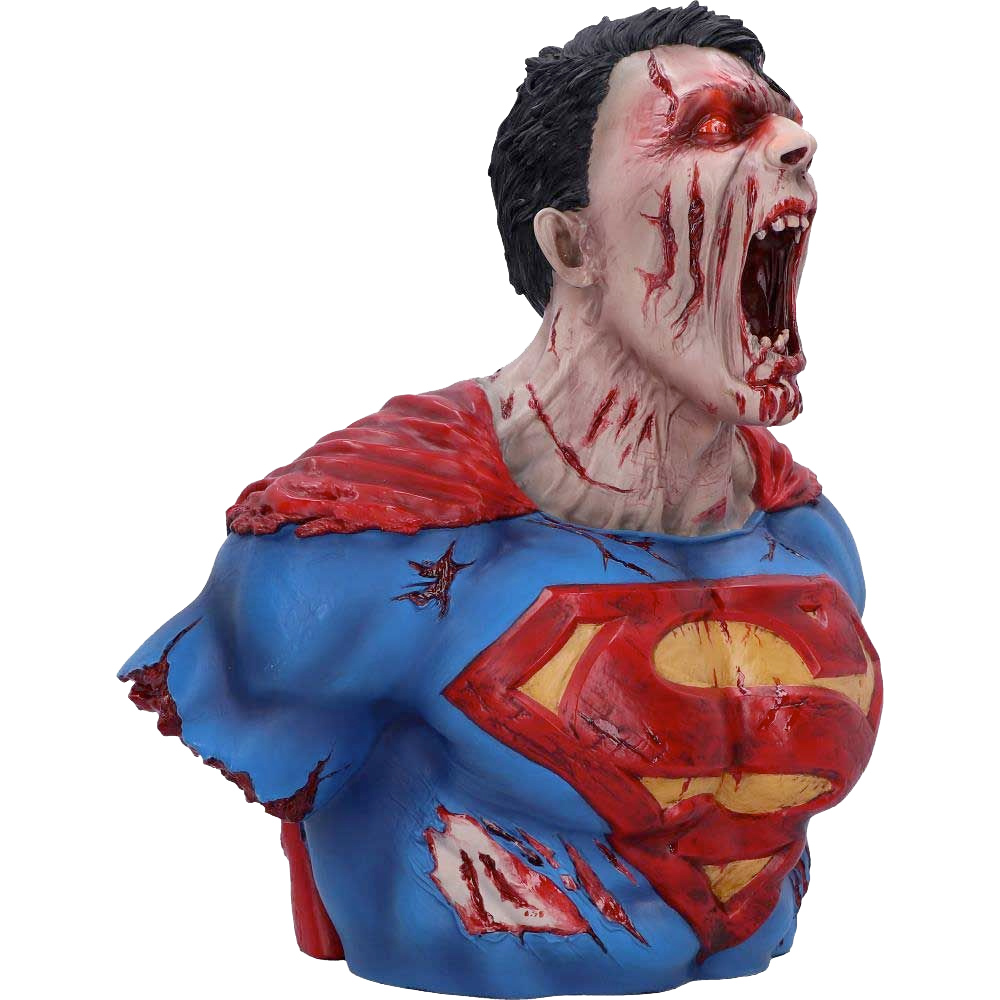 Superman and Batman Zombie Busts from DCeased Comics