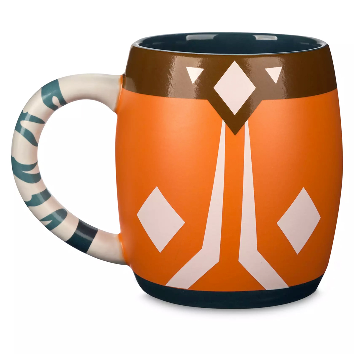 Ahsoka Tano Star Wars Mug with Fulcrum Symbol