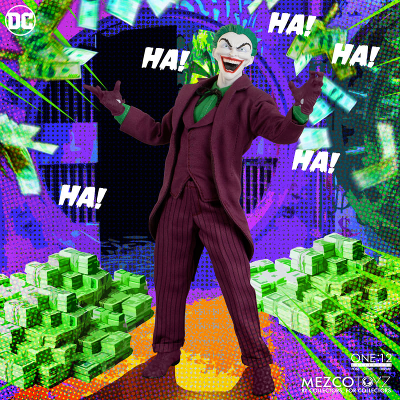 Action Figure Joker (The Joker) One:12 Collective from the Golden Age of Comics