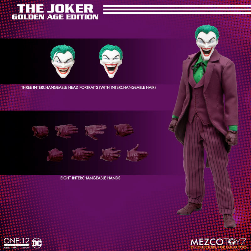 The Joker: Golden Age Edition One:12 Collective Action Figure
