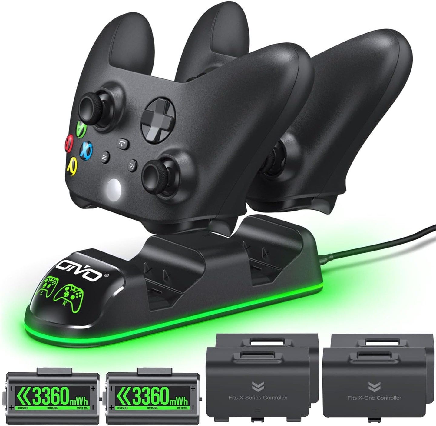 Charging base for Xbox controller.