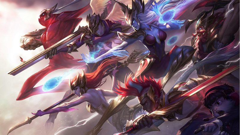Skins from SKT T1 (2016) for winning the LoL World Cup