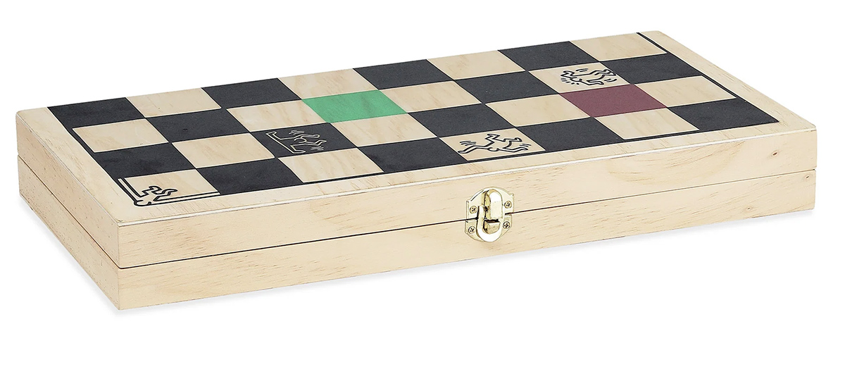 Keith Haring Board Games: Chess, Backgammon and Checkers