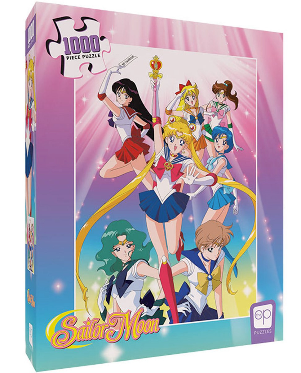 Sailor Moon Puzzle with 7 Sailor Guardians and 1,000 pieces