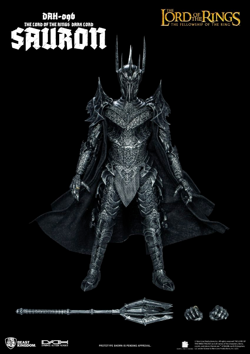 Sauron Dark Lord The Lord of the Rings: The Fellowship of the Ring Dynamic Action Hero