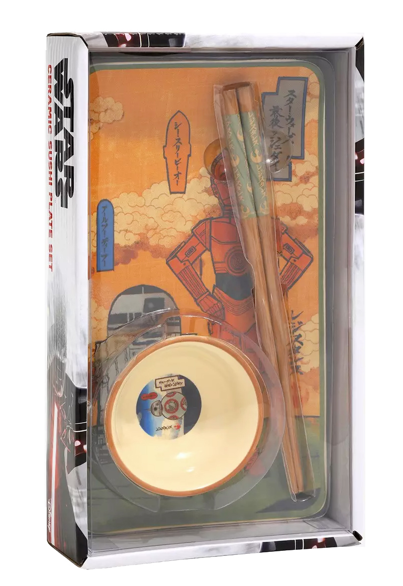 Star Wars Sushi Droids Set with C-3PO, R2-D2 and BB-8