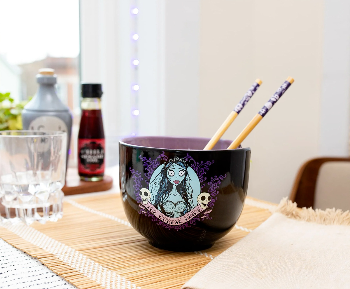 Emily the Corpse Bride Ramen Bowl (Tim Burton)