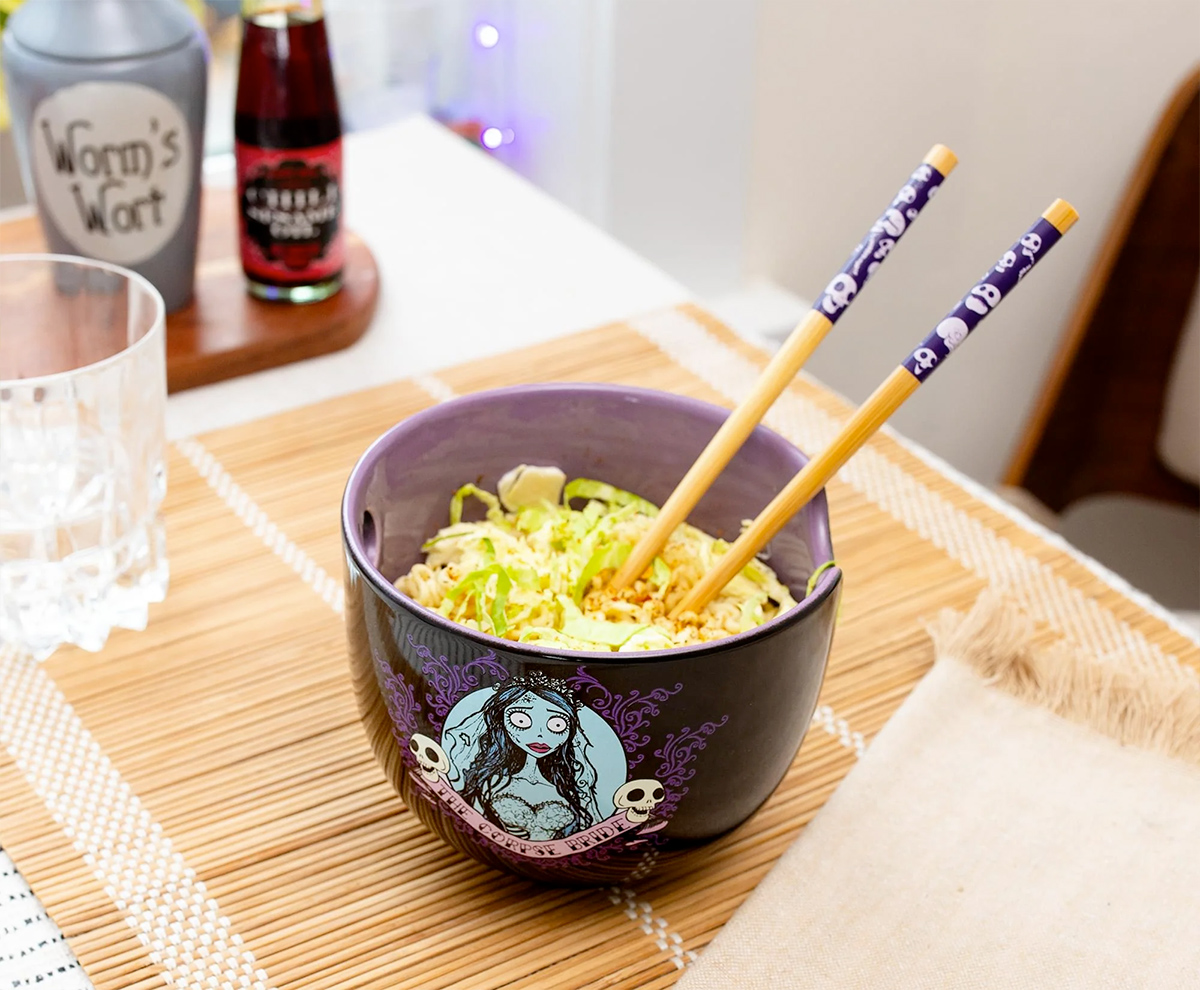 Emily the Corpse Bride Ramen Bowl (Tim Burton)
