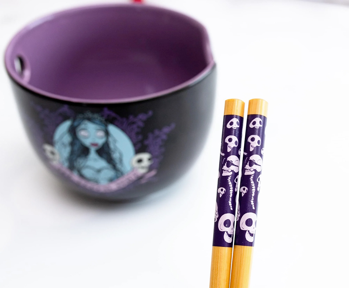 Emily the Corpse Bride Ramen Bowl (Tim Burton)