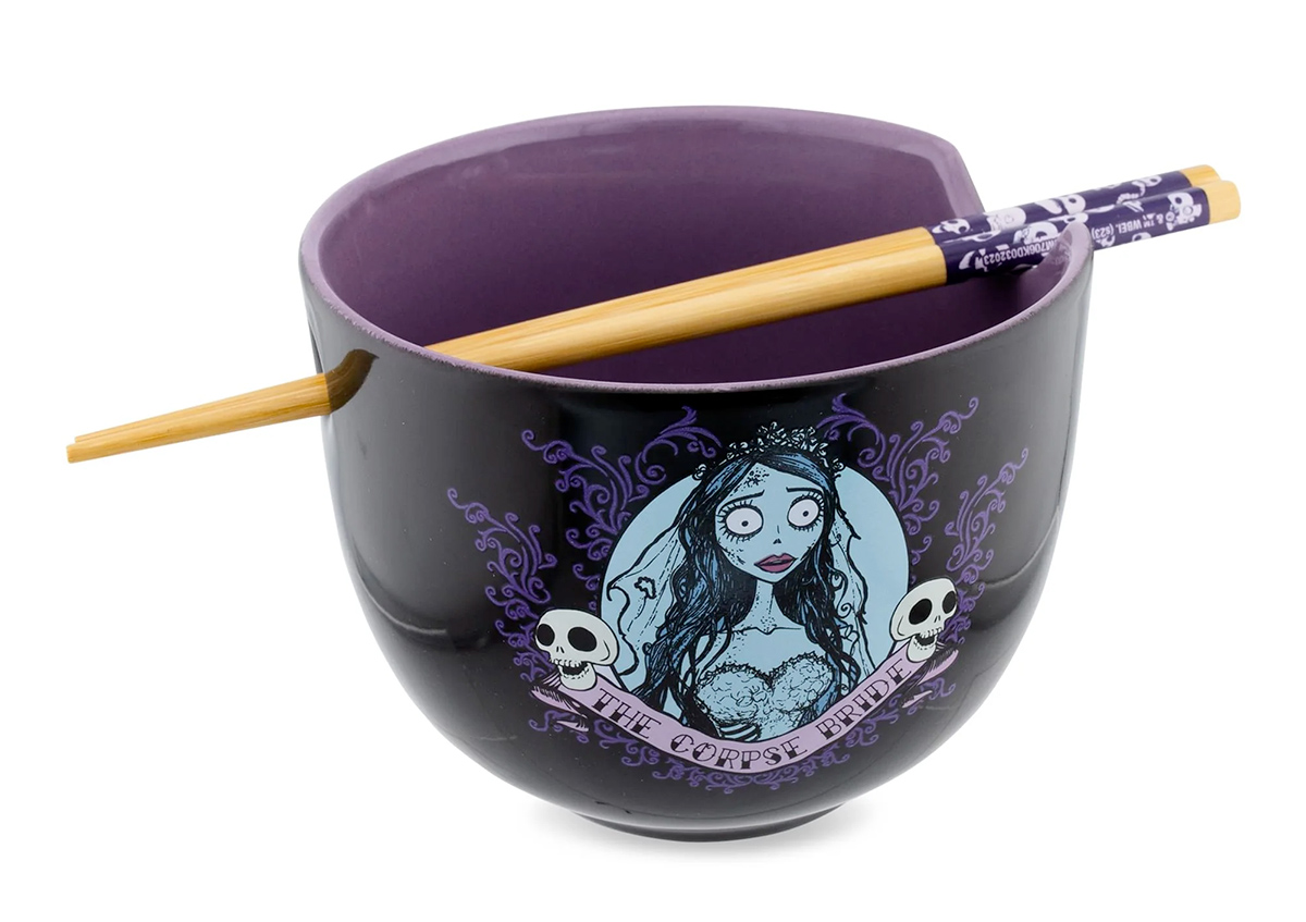 Emily the Corpse Bride Ramen Bowl (Tim Burton)