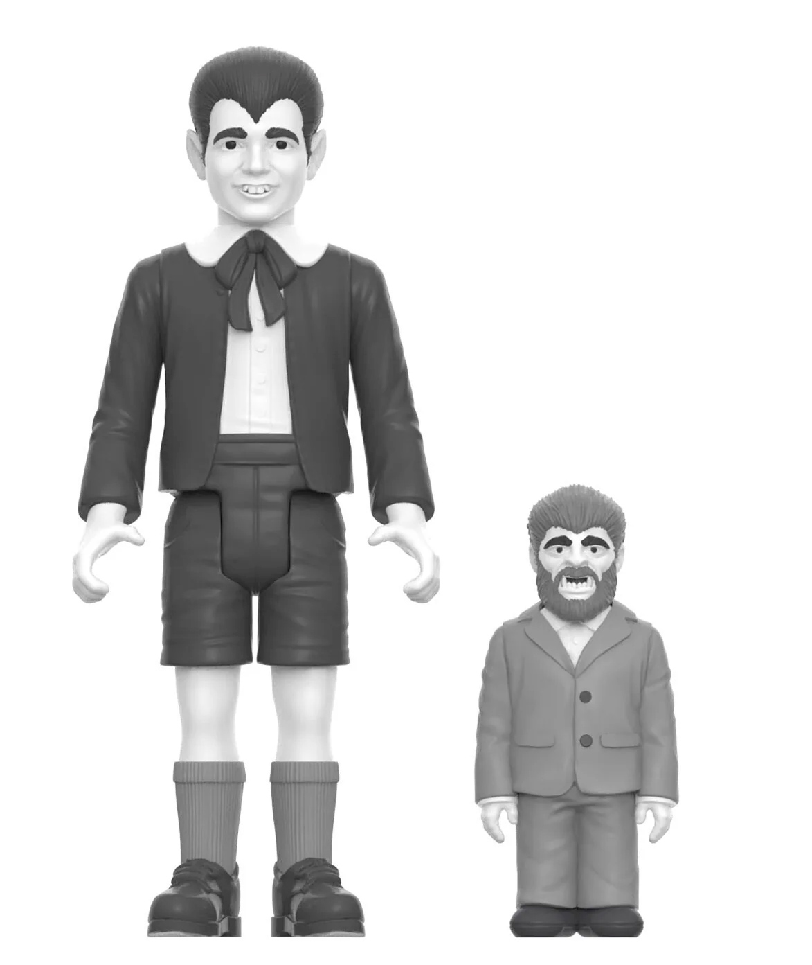 Munsters (Grayscale) ReAction Figures Wave 3