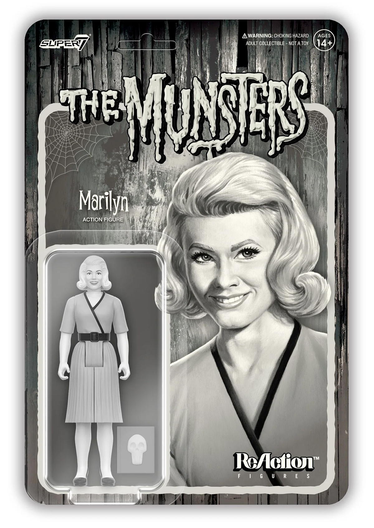 Action Figures The Munsters ReAction em Preto e Branco