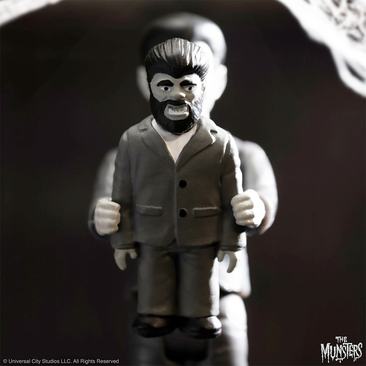 Munsters (Grayscale) ReAction Figures Wave 3