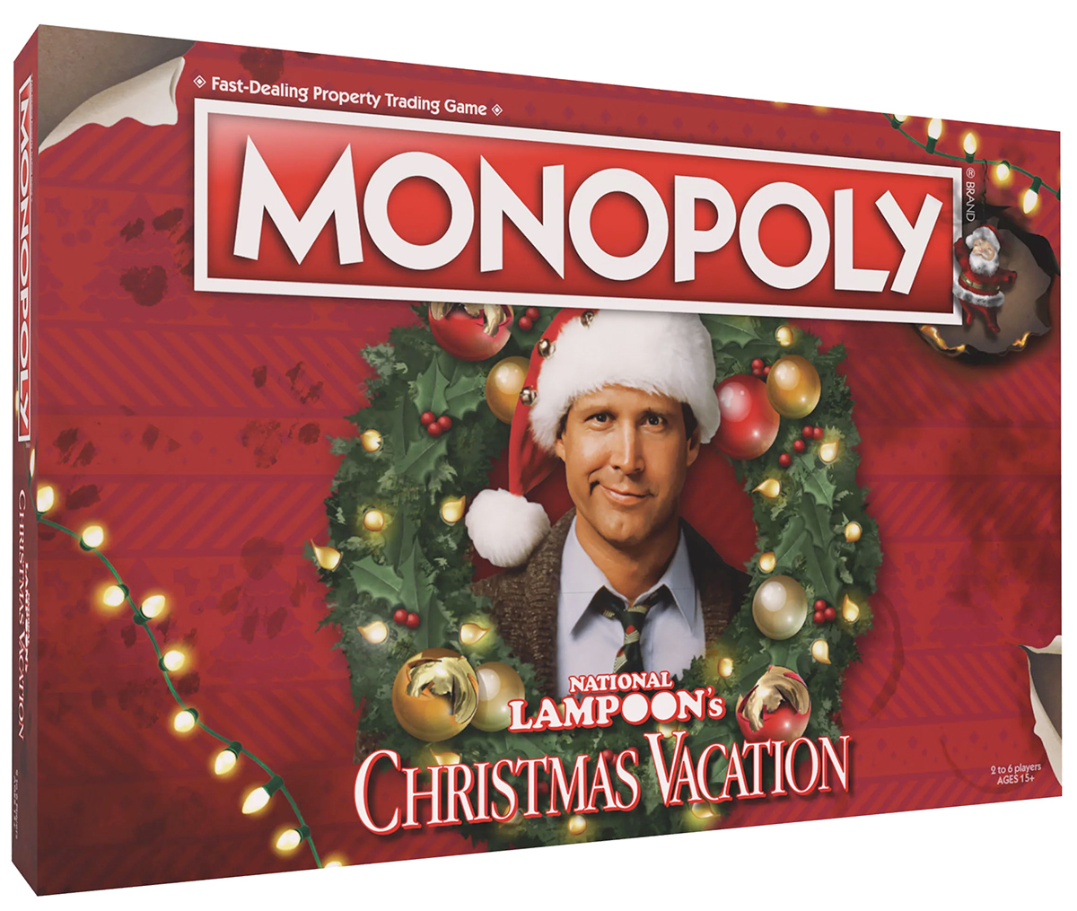 Comedy Monopoly Game Frustrated Holidays at Christmas