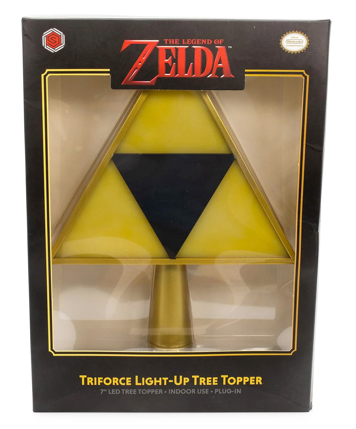 Legend of Zelda Triforce Star to decorate the Christmas Tree in Hyrule Style