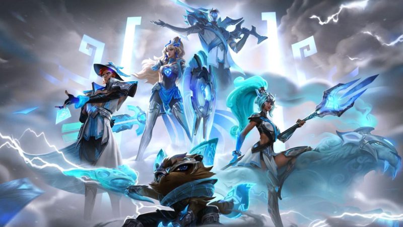 DAMWON skins for winning the LoL world championship