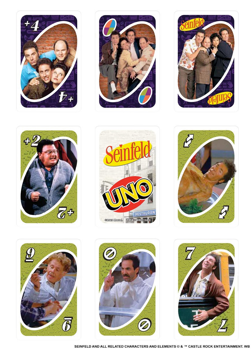 UNO Seinfeld Card Game