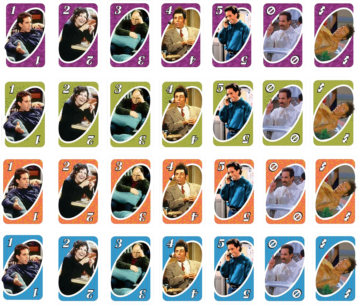UNO Seinfeld Card Game