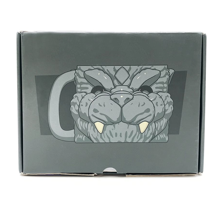 Godzilla King of the Monsters Carved Mug