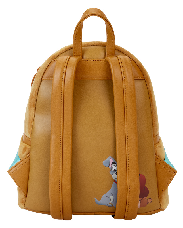 Lady and the Tramp Mini-Backpack with Plush Ears (Loungefly)