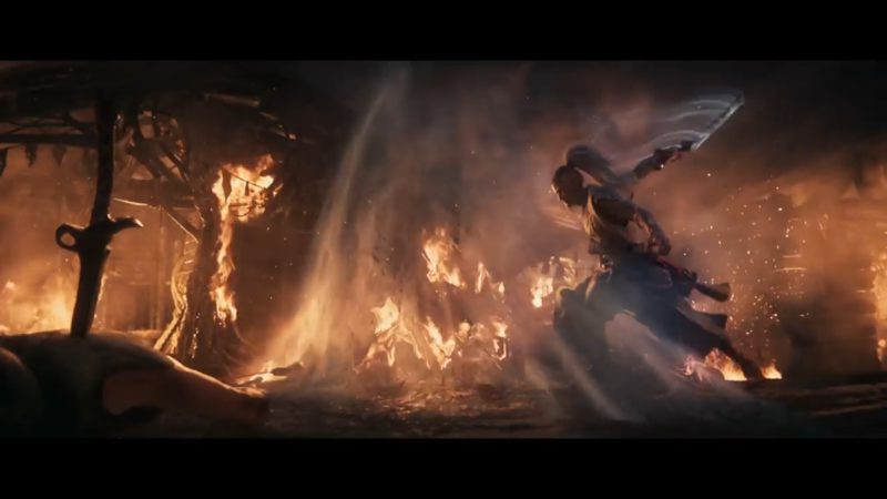 Image of Yasuo in the animation for LoL Season 2024 Note
