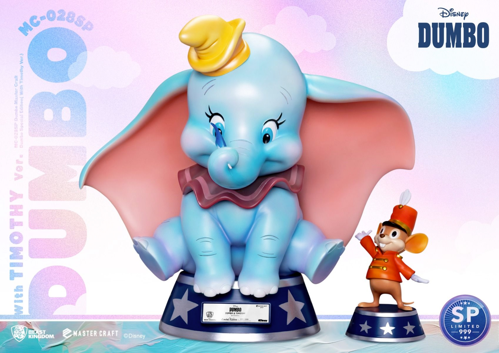 Dumbo and Timothy Master Craft - Beast Kingdom Deluxe Statues
