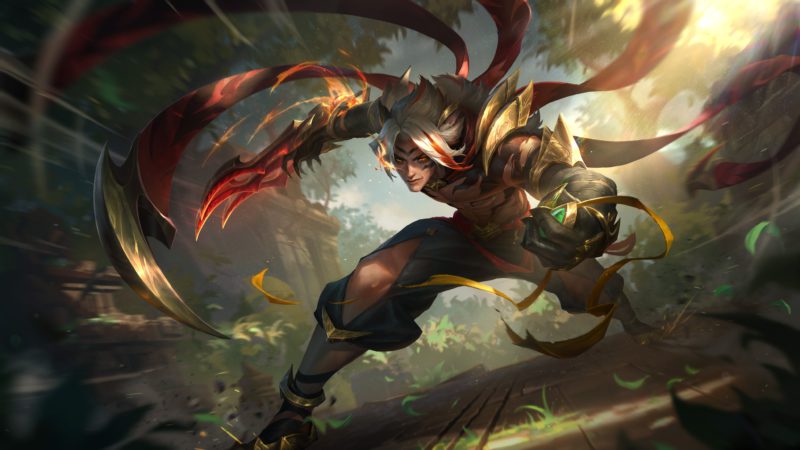 Image of the new Talon Ambush Primordial skin in League
