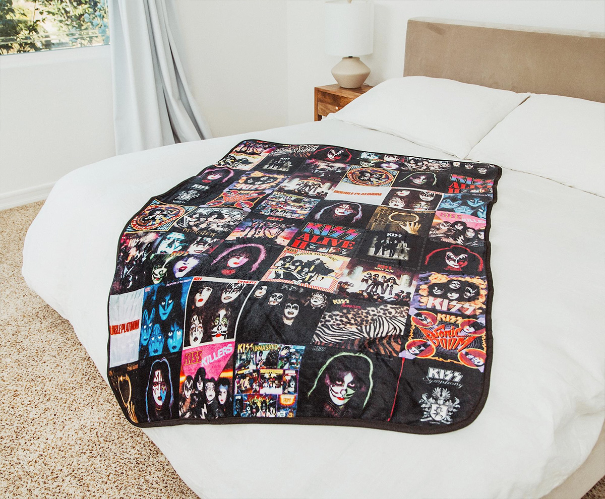 Lance Blankets KISS Discography and Love Gun