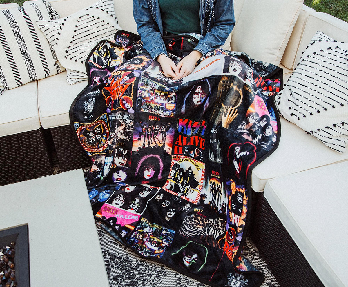 Lance Blankets KISS Discography and Love Gun