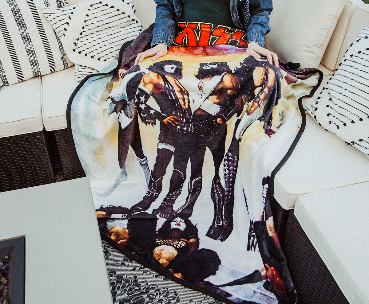 Lance Blankets KISS Discography and Love Gun