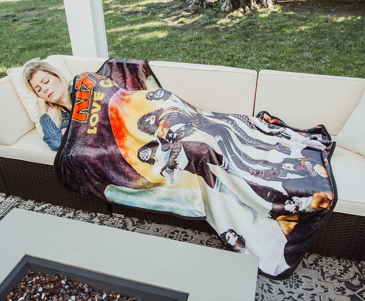 Lance Blankets KISS Discography and Love Gun