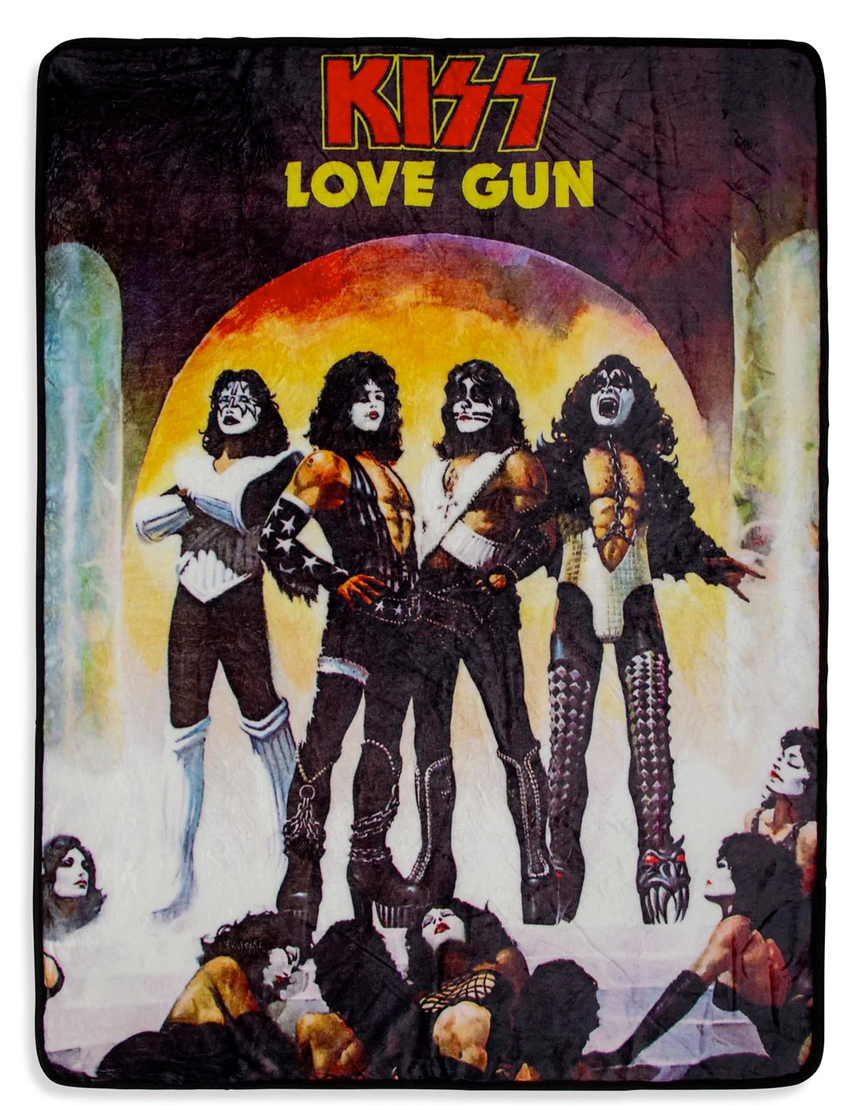 Lance Blankets KISS Discography and Love Gun