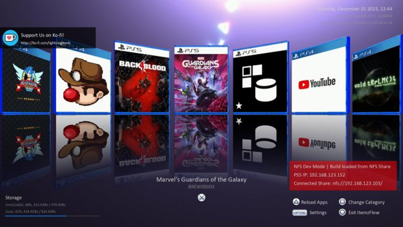 Homebrew now allows you to run pirated games on PS5.