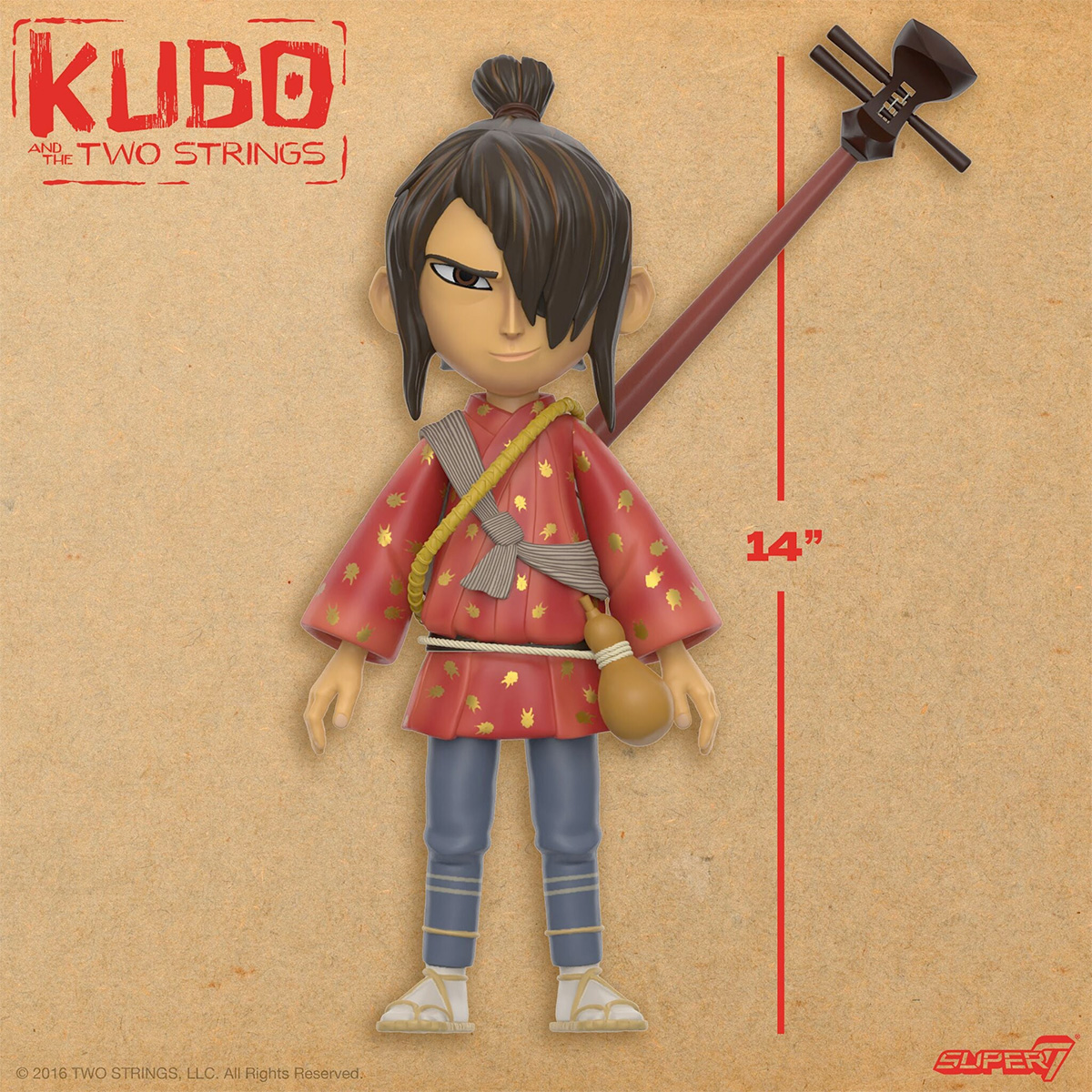 SuperSize Giant Kubo and the Magic Strings Figure