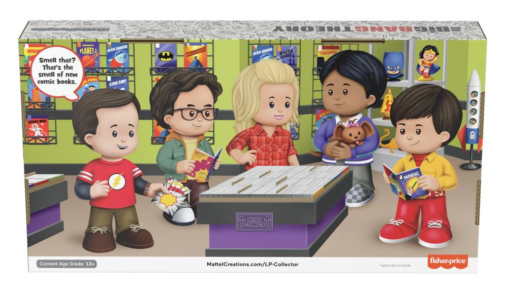 Bonecos Little People Collector The Big Bang Theory