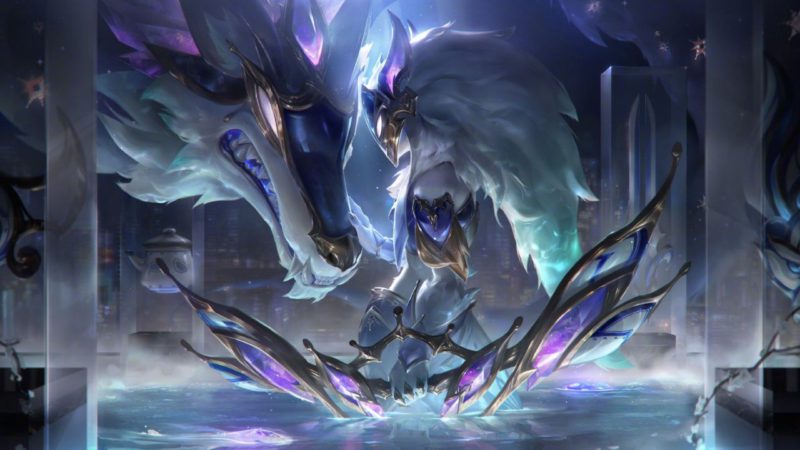 Image of the Prestige Porcelain Kindred skin