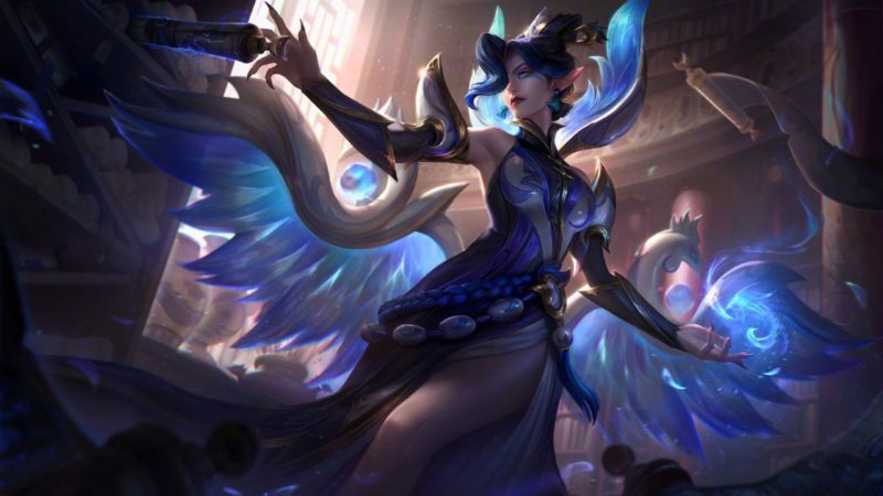 Image of the Porcelain Morgana skin