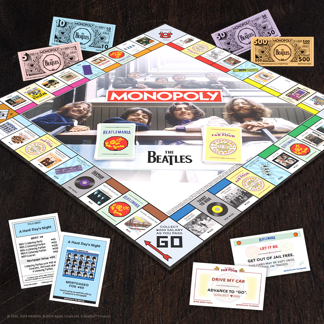 Monopoly The Beatles Edition Board Game (2024)