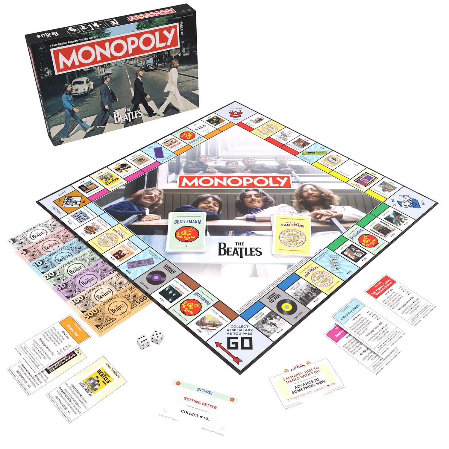 Monopoly The Beatles Edition Board Game (2024)