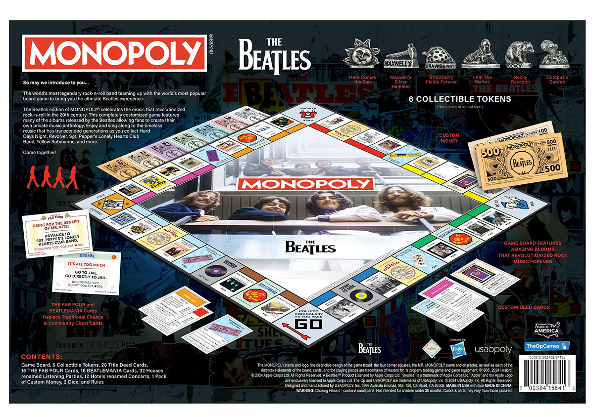 Monopoly The Beatles Edition Board Game (2024)