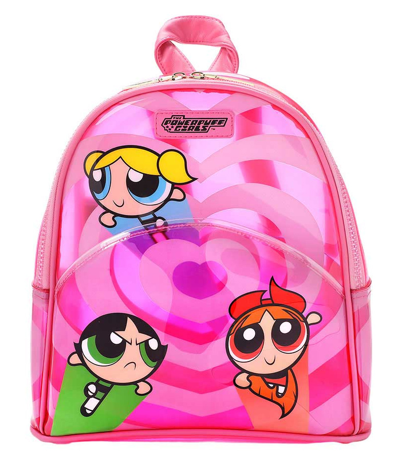 Transparent Pink Powerpuff Girls Mini-Backpack