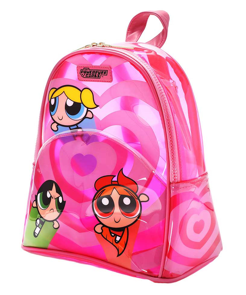 Transparent Pink Powerpuff Girls Mini-Backpack