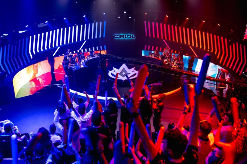 Image from CBLOL 2024 to illustrate the Blue Side