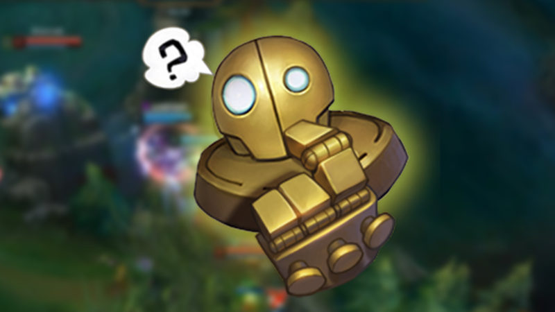 In the photo, Blitzcrank's emote to illustrate the doubt: would Riot increasing bans be a solution?