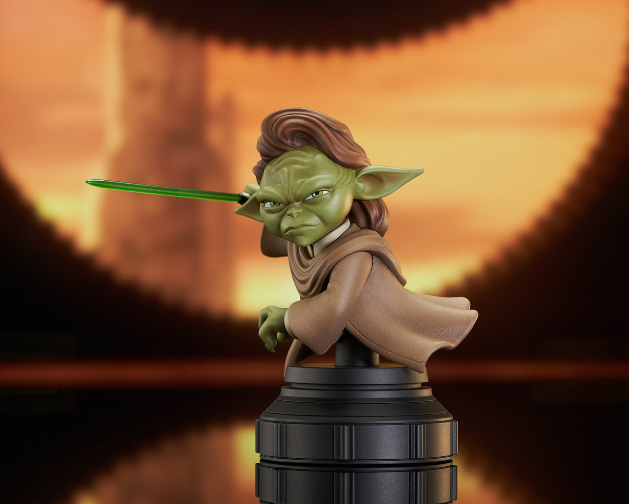 Yaddle Mestre Jedi em Star Wars: Tales of the Jedi - Mini-Busto 1:6 Gentle Giant