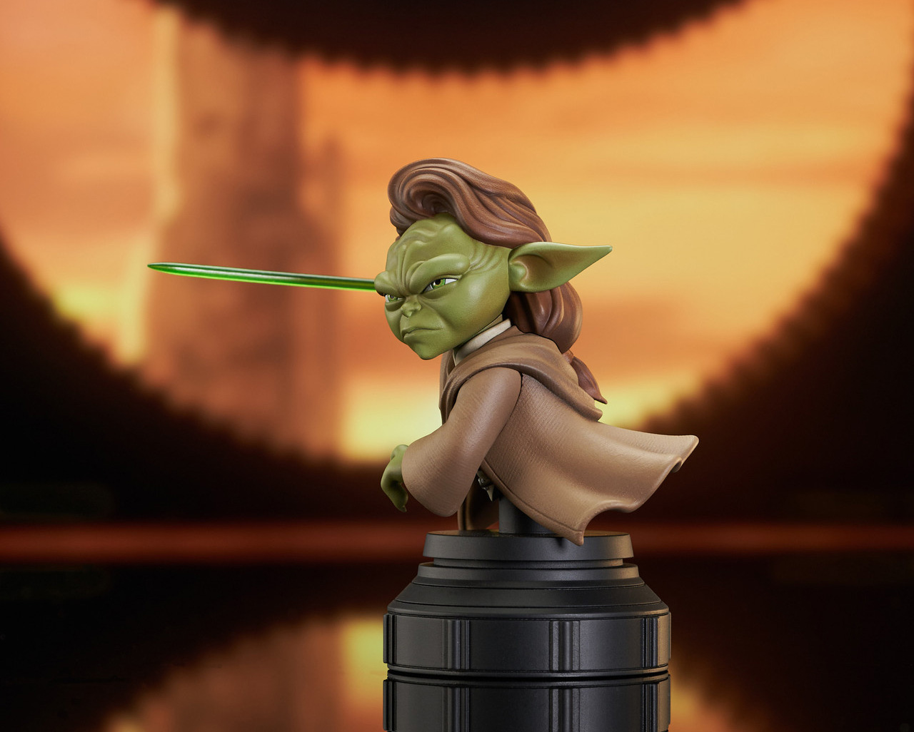 Yaddle Mestre Jedi em Star Wars: Tales of the Jedi - Mini-Busto 1:6 Gentle Giant