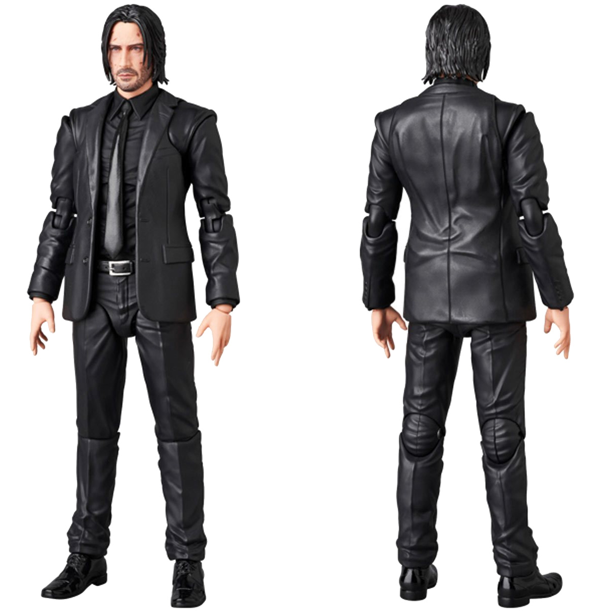 Action Figures MAFEX John Wick (Chapter 3) e Caine (Chapter 4)