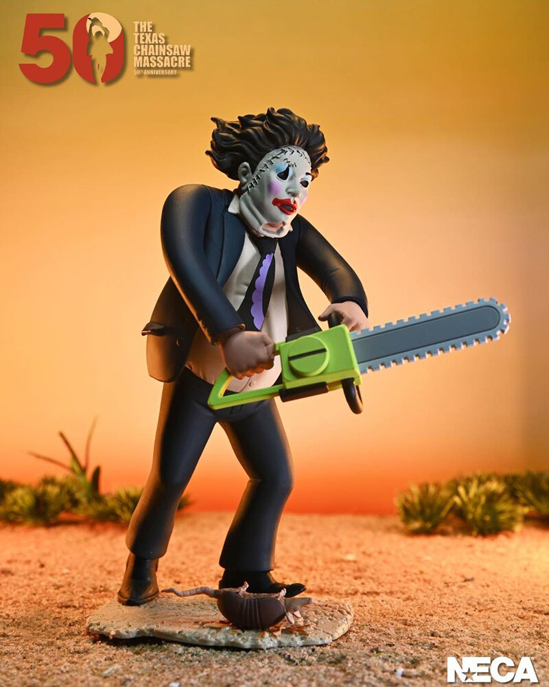 Toony Terrors: Leatherface and Pretty Woman - 50 Years of The Texas Chainsaw Massacre by Tobe Hooper